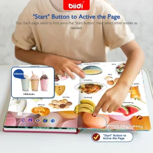 Talking E-Book Montessori Interactive Toy for Children - Thumbnail Image 2