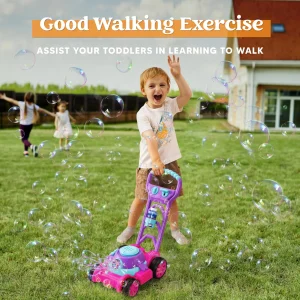 JOYFY Bubble Machine Bubble Lawn Mower - Thumbnail Image 2