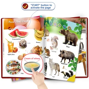 Talking E-Book Montessori Interactive Toy for Children