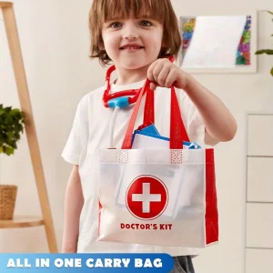 Kids Doctor Kit 16Pcs Pretend Play Medical Kit - Thumbnail Image 4