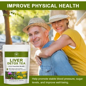 100% Liver Detox Drink Contains Natural Plants Milk Thistle and Dandelion - Thumbnail Image 5