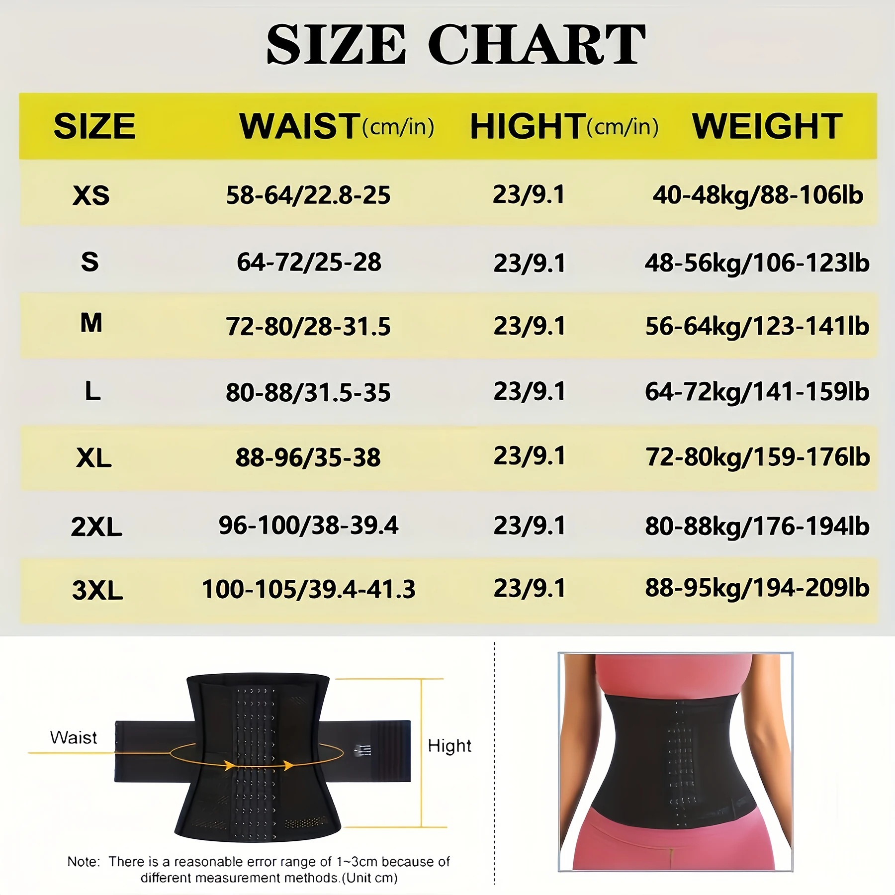 Tummy Control Sport Girdle Hourglass Body Shaper - Image 2