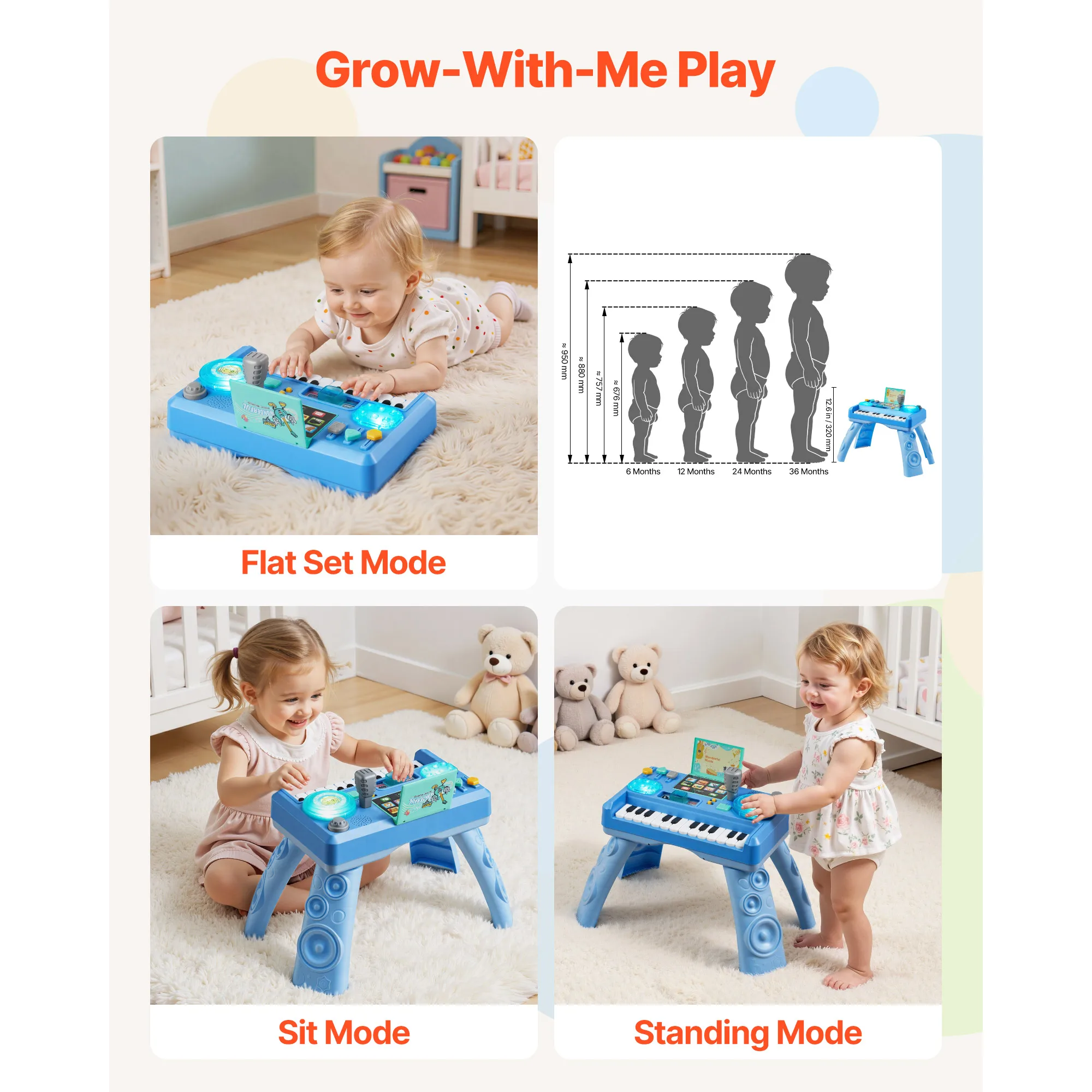 SucceBuy Baby DJ Playset for Toddlers - Image 4