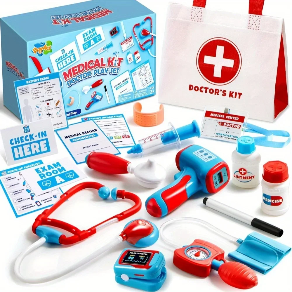 Kids Doctor Kit 16Pcs Pretend Play Medical Kit - Image 1