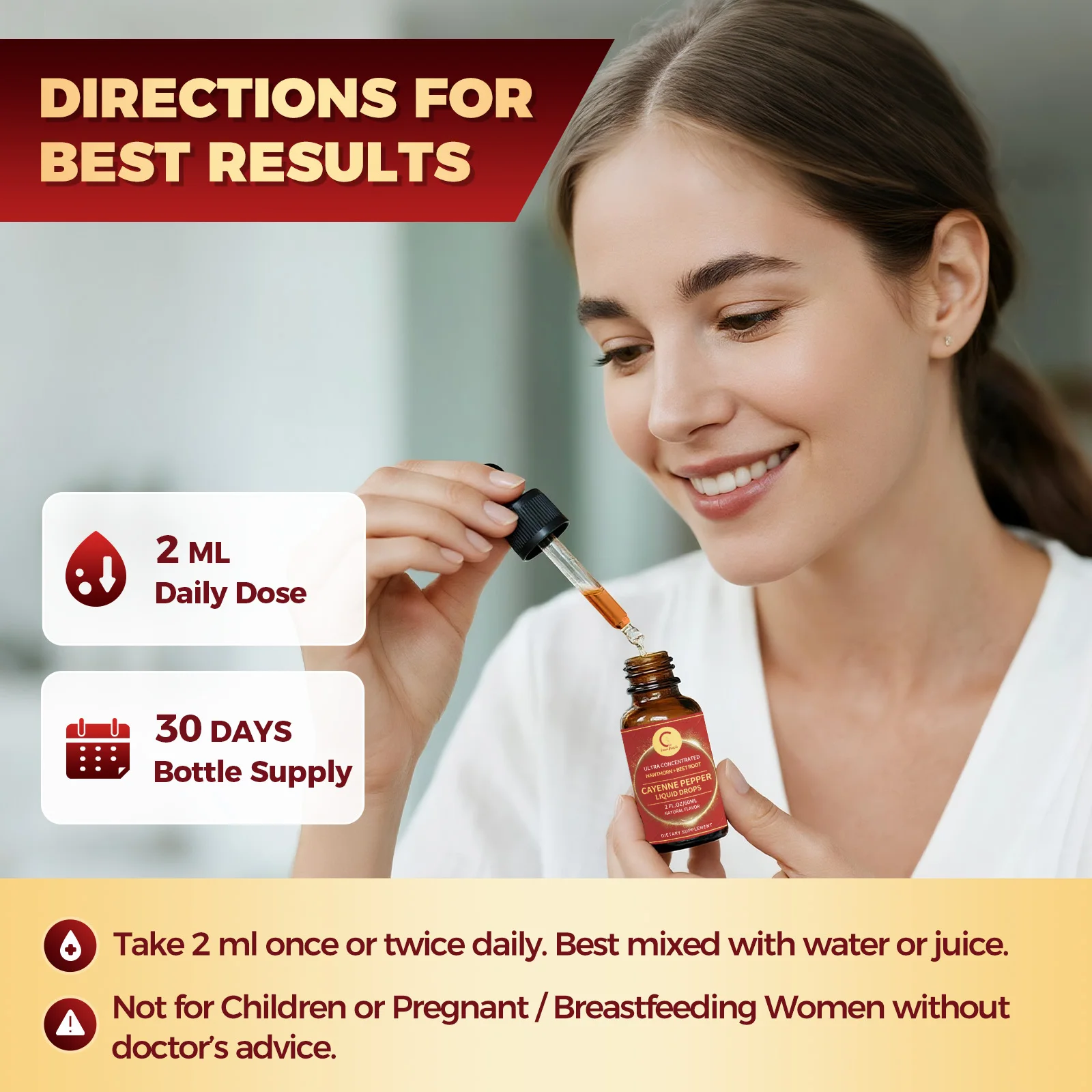 Organic Cayenne Pepper Drops 7-in-1 Complex Turmeric - Image 6