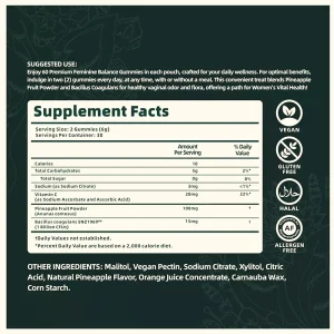 Vital Source Feminine Balance Gummies - Thumbnail Image 4