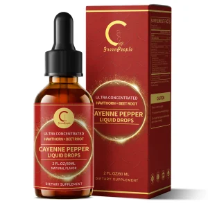 Organic Cayenne Pepper Drops 7-in-1 Complex Turmeric - Thumbnail Image 7
