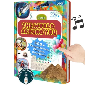 Talking E-Book Montessori Interactive Toy for Children - Thumbnail Image 5