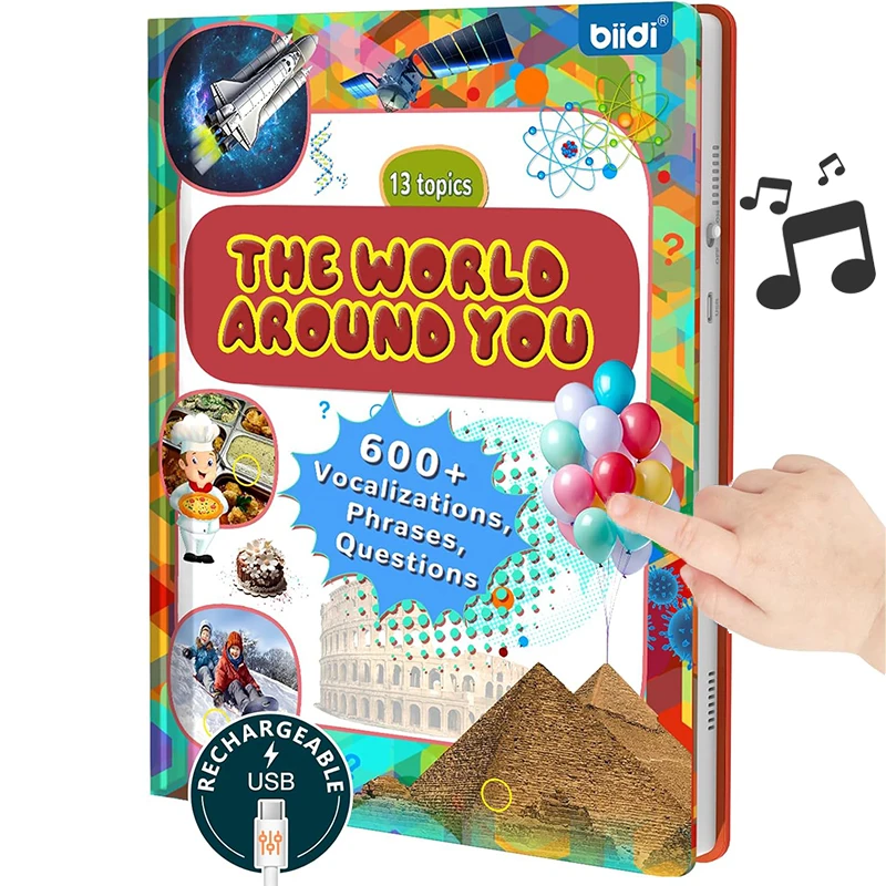 Talking E-Book Montessori Interactive Toy for Children - Image 5