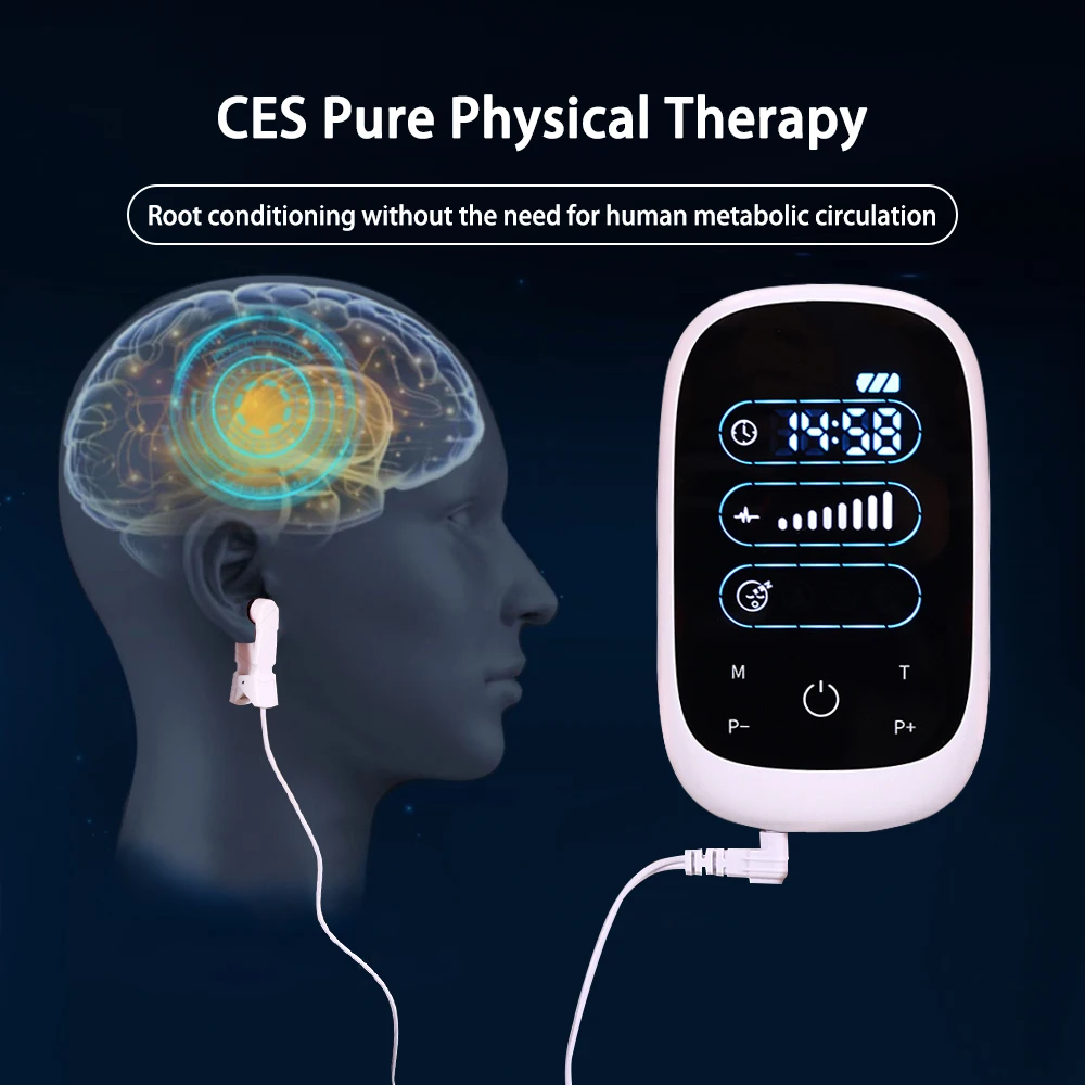 CES Device Brain Electronic Therapy Stimulation Device - Image 2
