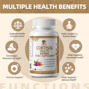 Lukaree 10-IN-1 Cortisol Supplements - Thumbnail Image 4