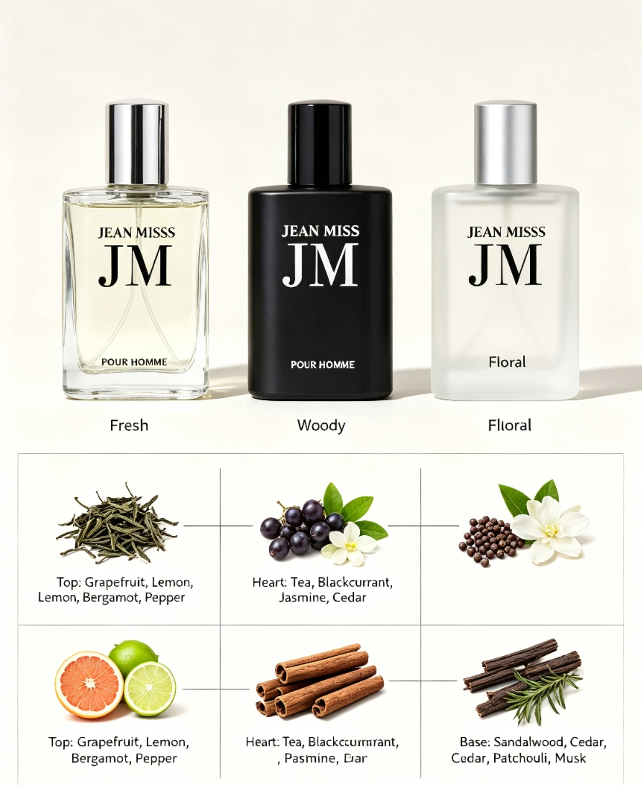 Men Perfume Gift Set 3×30ml, - Image 2