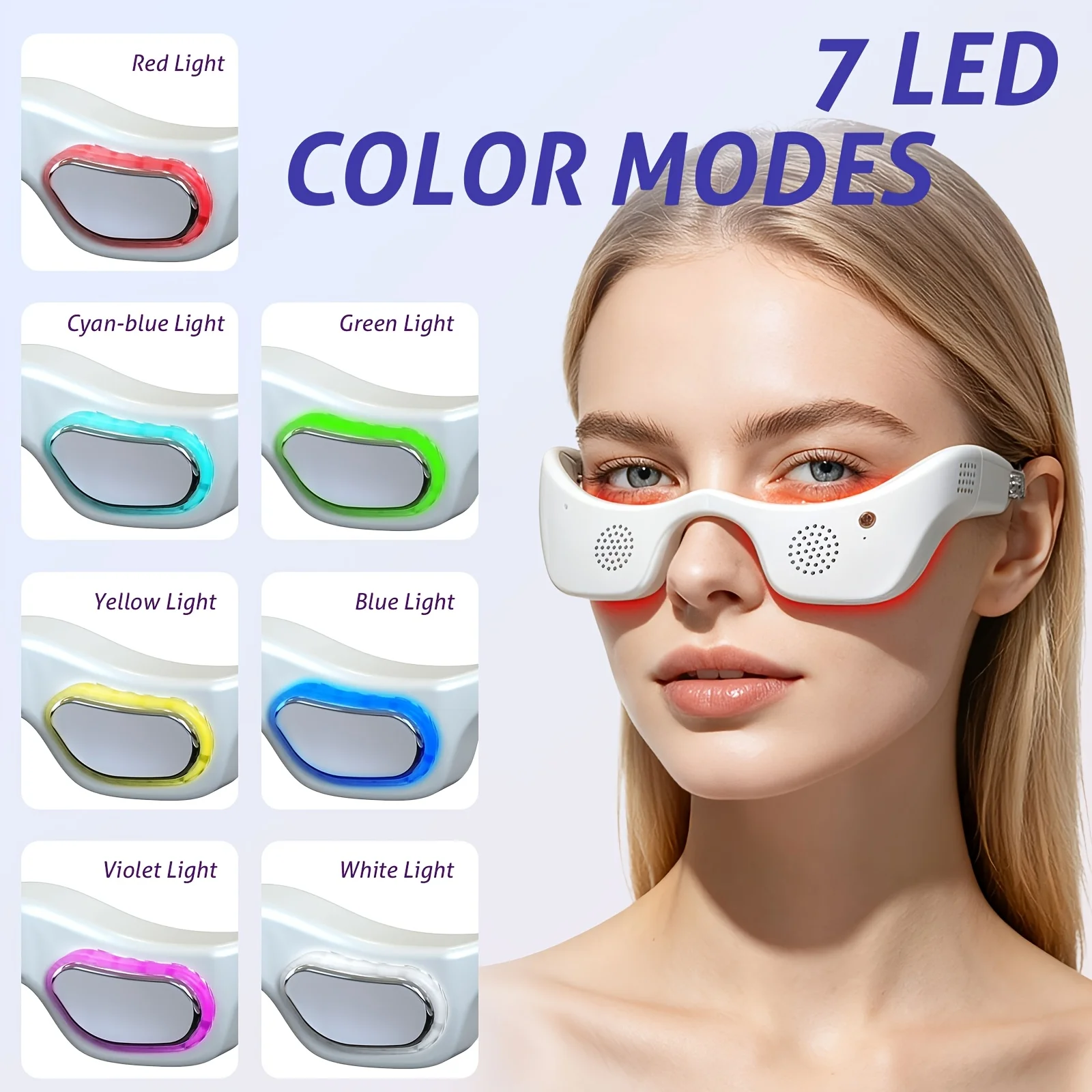 LED Eye Massager Hot Cold Compress - Image 2