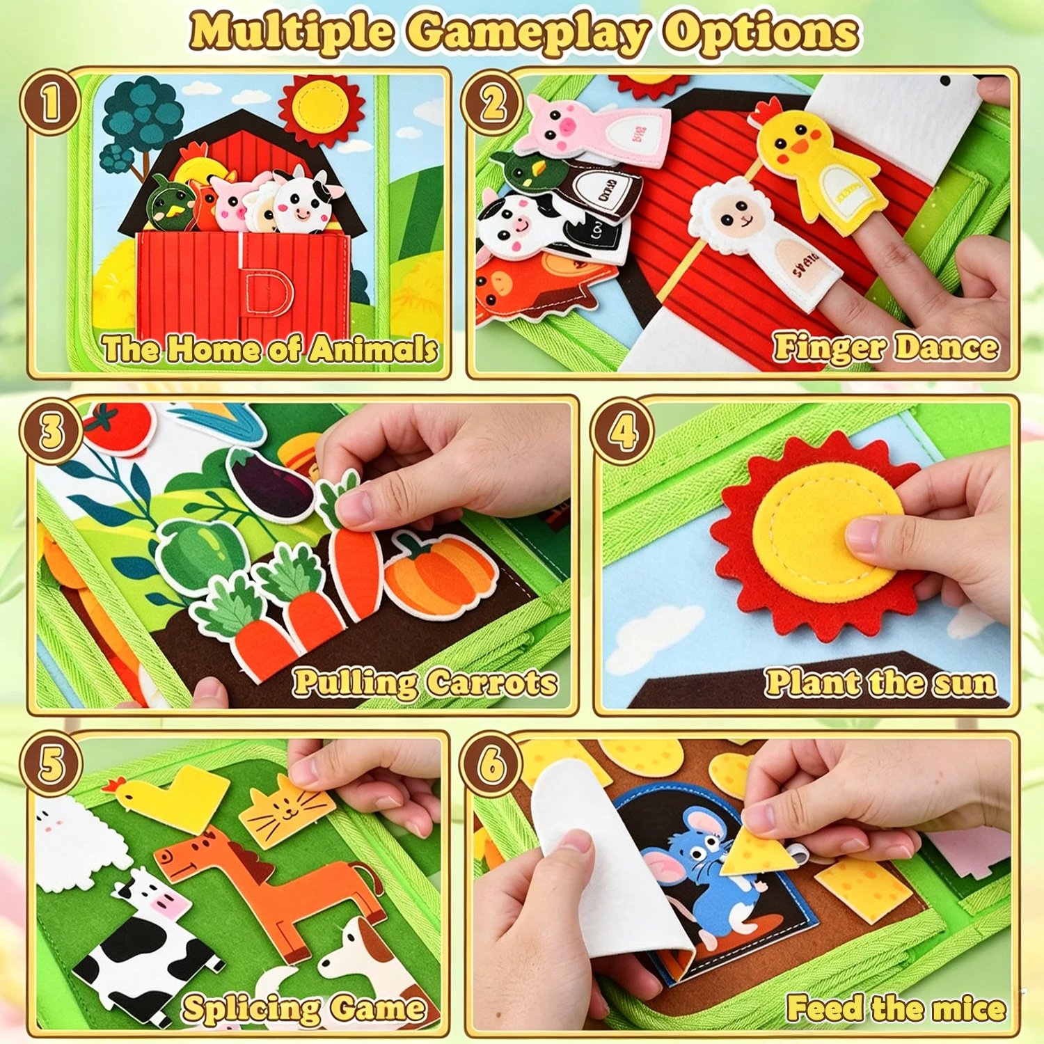 Children's baby early learning board - Image 3