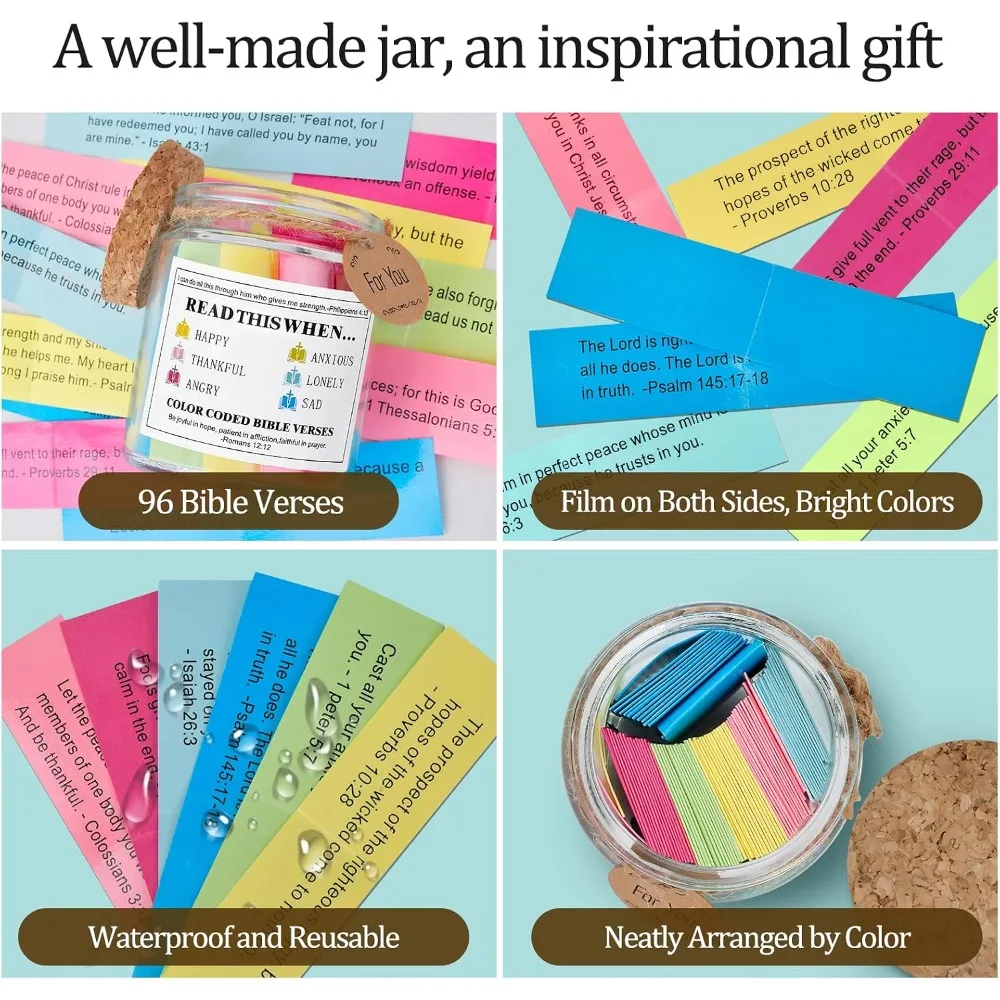 Christian - Inspirational Bible Verse Jar - Image 3