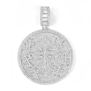 LYEE CYEE Full Diamond Disc Cross - Thumbnail Image 3