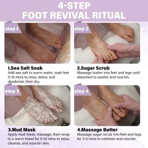 50Sets/Case FOOTNICE Spa Pedicure Kit - Thumbnail Image 4