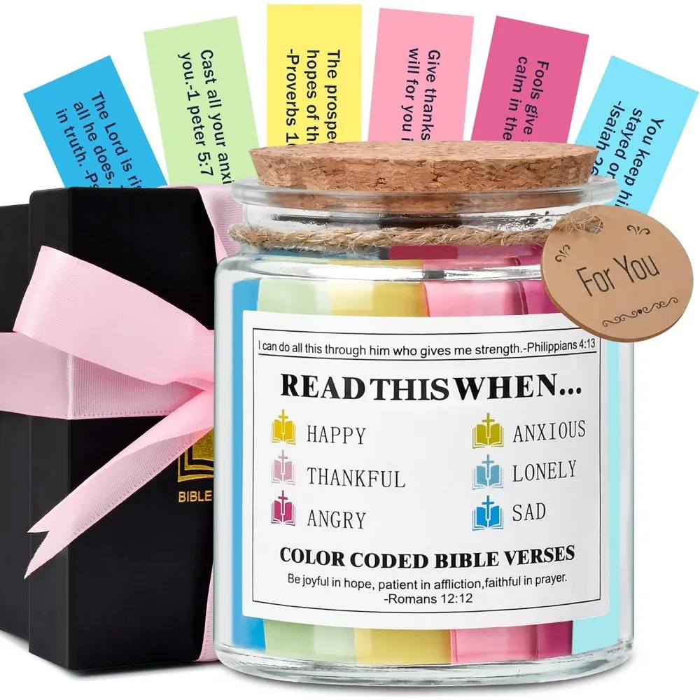 Christian - Inspirational Bible Verse Jar - Image 1