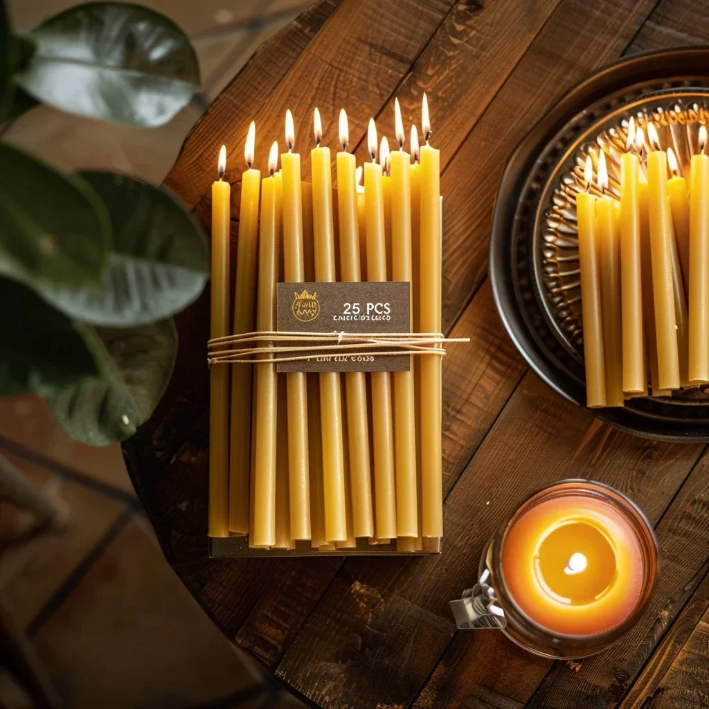 25PCS/1PACK Hanukkah Candle - Image 3