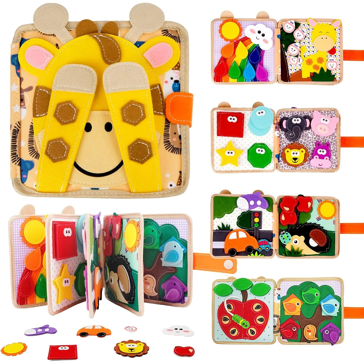 Children's baby early education busy book - Image 1