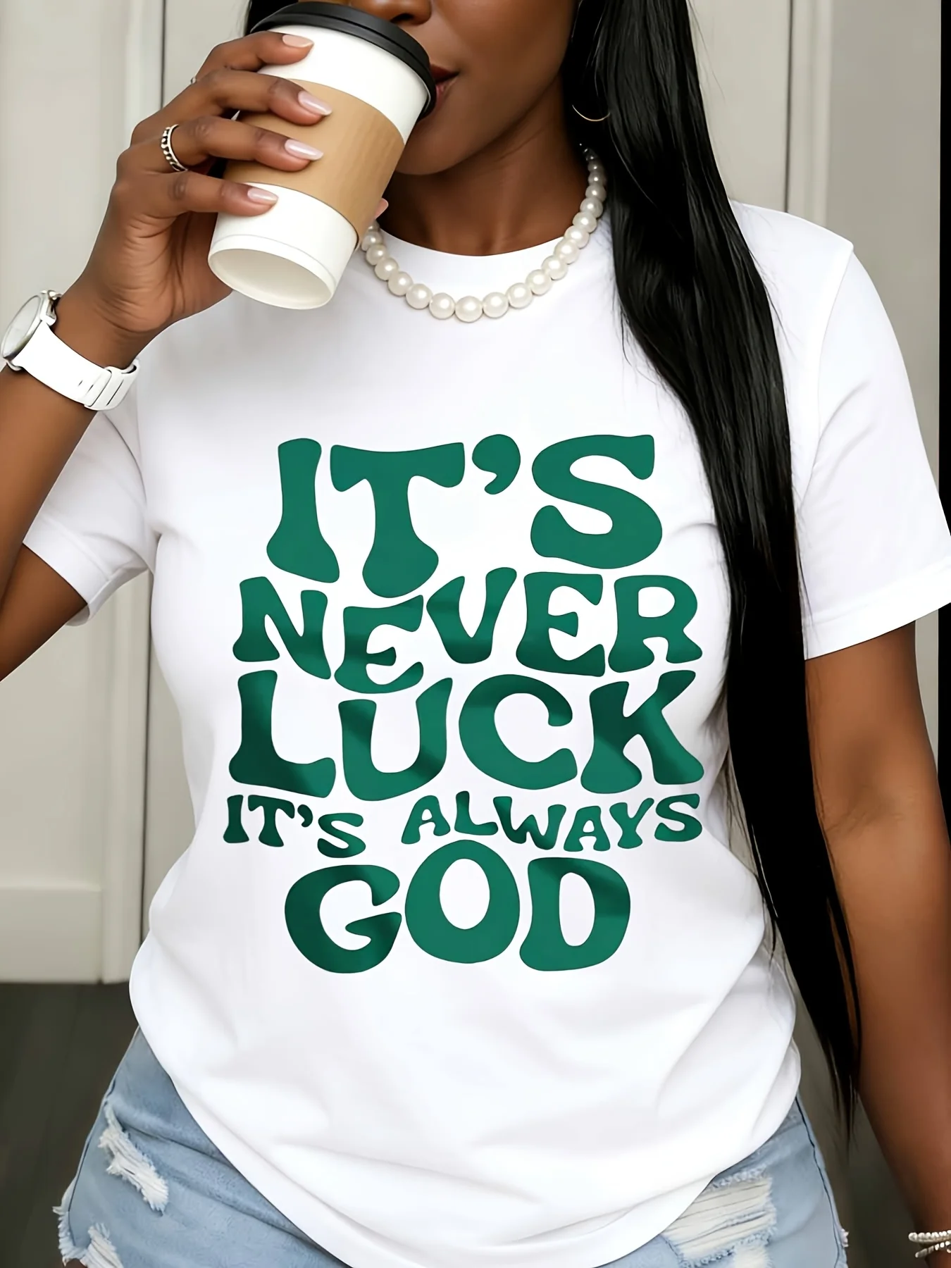 Christian Faith Based Graphic Tee - Image 1
