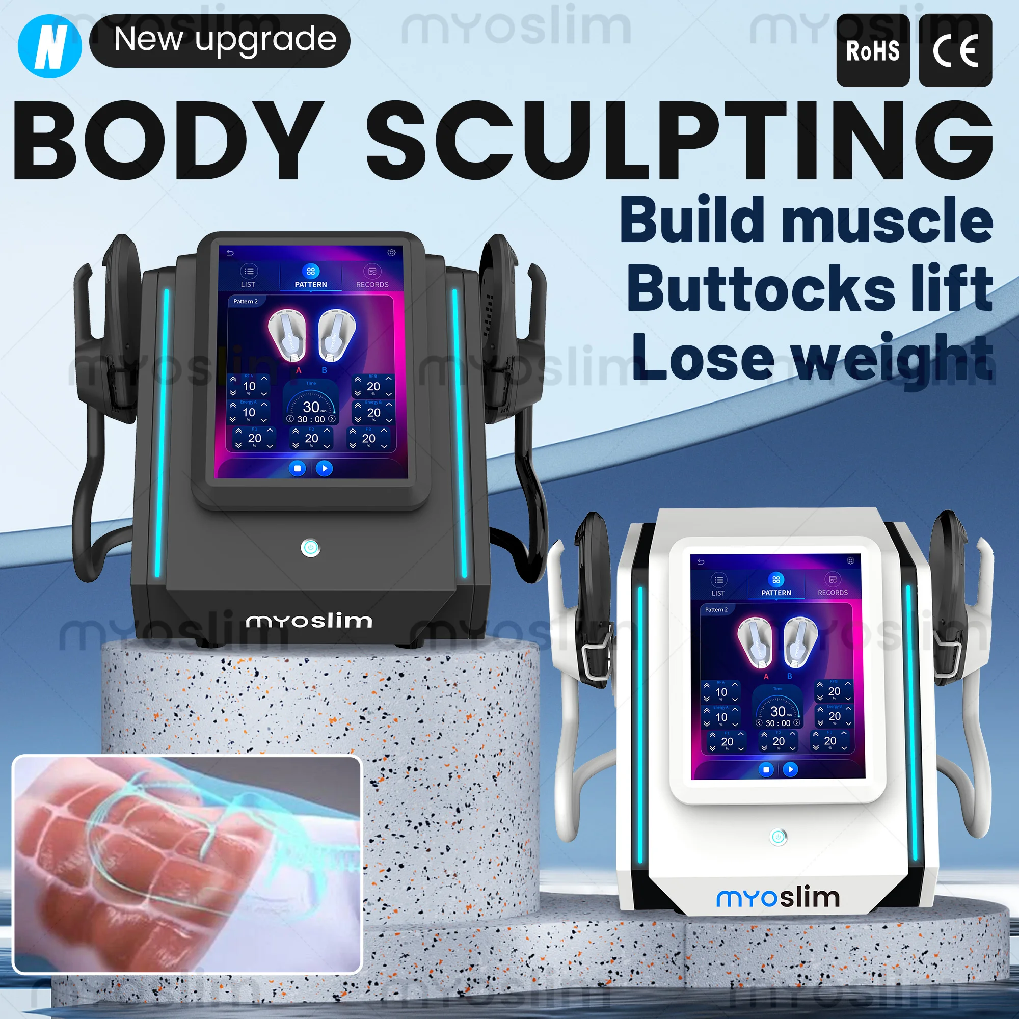MYOslim PRO 6500W  Nova Body Sculpt Machine - Image 2