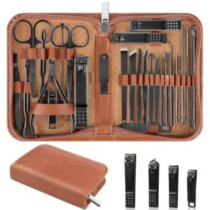 Nail Clippers Set, 26 Pcs Manicure Set and Pedicure Kit - Thumbnail Image 4