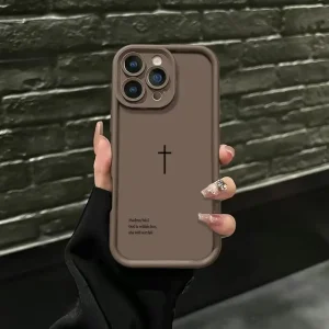 Biblical Cross Phone Case for iPhone - Thumbnail Image 4